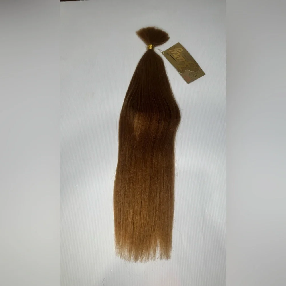 Zury 100% Human Hair Micro Yaky Braiding Hair 24” Color 27 CRB-24